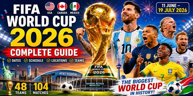 FIFA World Cup 2026: Dates, Host Cities, Schedule, Teams, and Everything Fans Need to Know